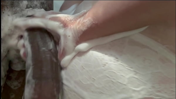 big booty stepdaughter sneaks into the shower with her hung stepdad behind wife's back