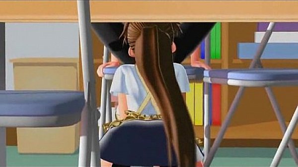 3D Futanari Coed Cums inside Teen Twice!