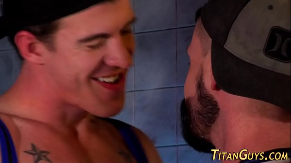 Ripped baseball hunk jizz