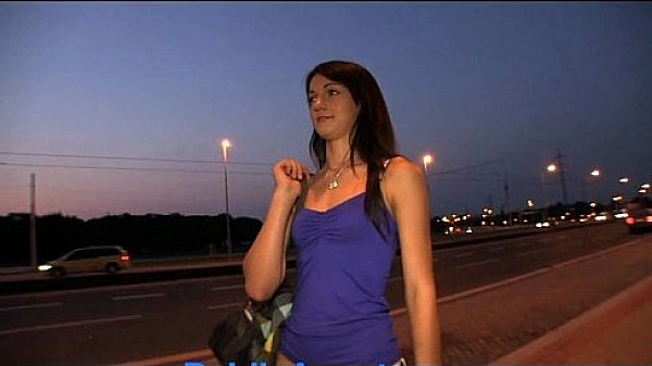 PublicAgent Sexy brunette loves my charm and money.