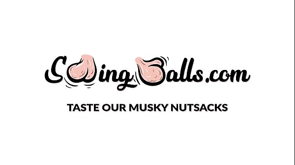 Twink with big balls gives handjob