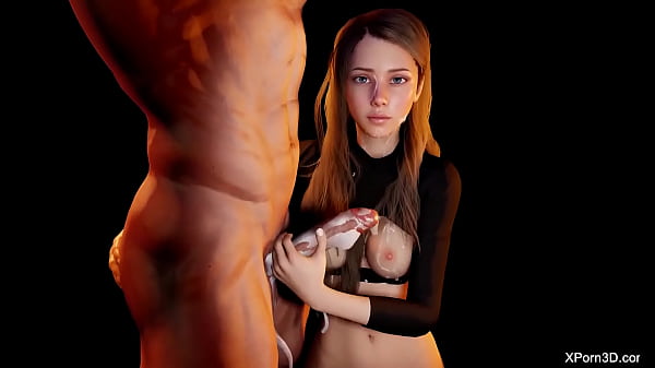 Busty Cute Blonde Girl Jerking Cock VR DEEPTHROAT Hentai Teaser