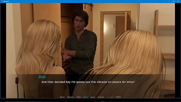 The Island VN sample scene preview