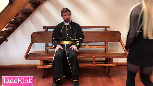 Pretty Girl Having Sex With Church Priest On Sunday