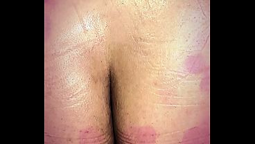 sexy Brazilian Sissy shemale pumps her tight little ass pipe PMV 