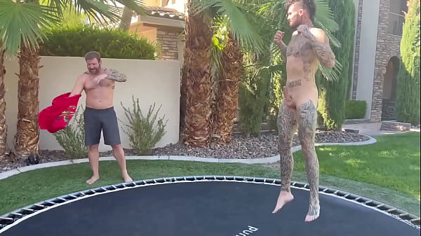 I Snuck Into His Backyard To Jump Naked Im Glad He Decided To Join!!Full Video Posted To My -Link In Bio-  