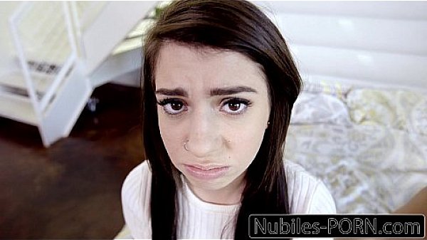 When tiny brunette Joseline gets caught by her stedad at her friend Ashlee's house he knows she has to be punished!