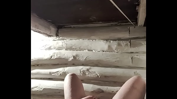 Russian guy spreads his legs and jerks off on camera, ass in tattoos