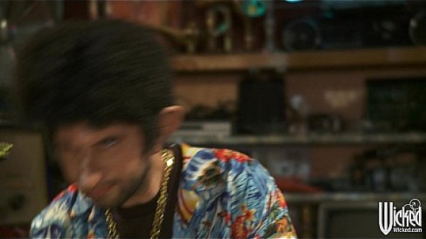 Stunning big-tit brunette Isis Taylor rides big-dick to orgasm