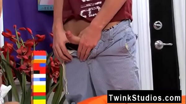Hot gay scene Lucas gets caught playing with legos by Gabriel, who 