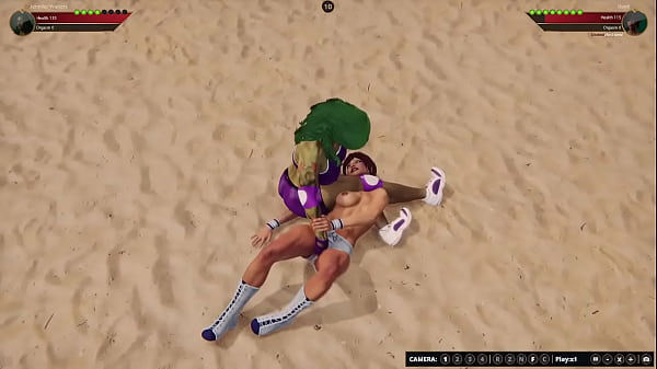 Jennifer VS Hanit [NF3D Female MMA Femdom Combat]