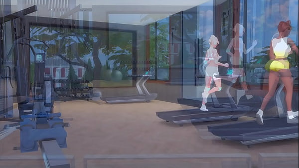 LUSTFUL LESBIAN SLUTS HAD DIRTY SEX IN THE GYM (SIMS   ANIME HENTAI   SFM)