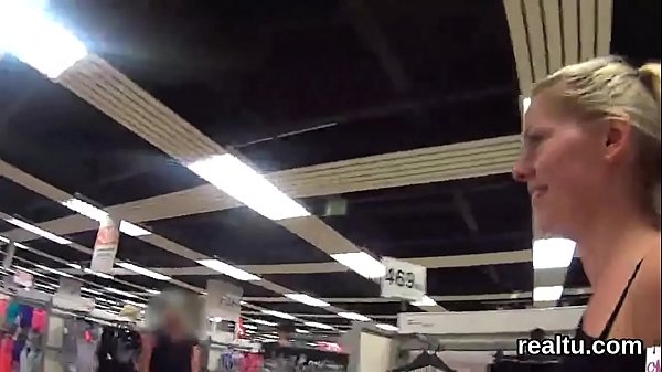 Enchanting czech nympho is seduced in the mall and shagged in pov