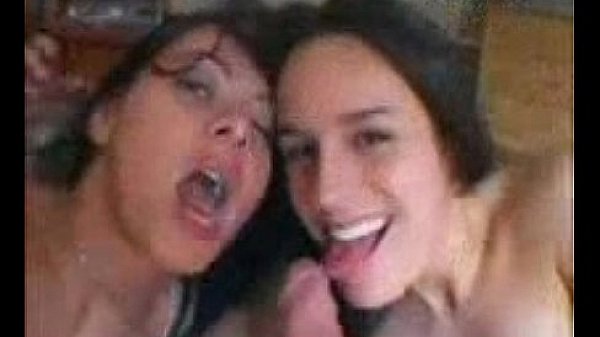 2 girls and one guy ass to mouth