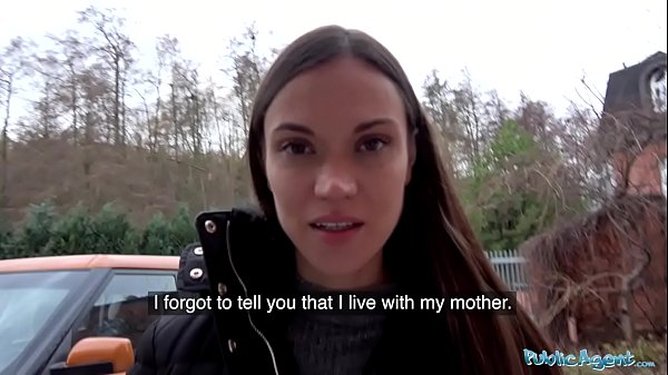 Public Agent Alyssa Reece fucked by big cock in her bedroom with mum nearby