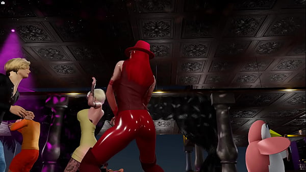 3DXChat hottest woman dancing