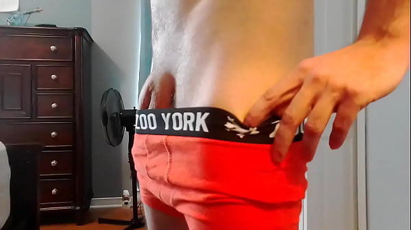 Boxer brief tease