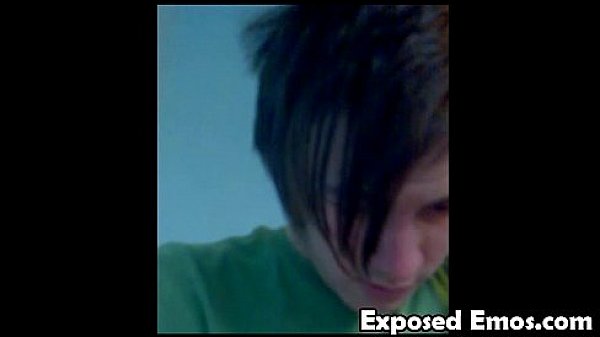 Gay Emo Boy Jerks Off