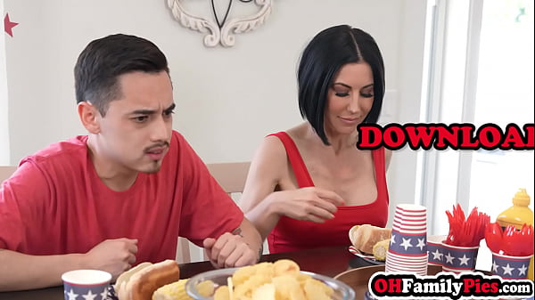 Sexy teen and her stepmom enjoyed hardcore pussy fucking after hot blowjob  