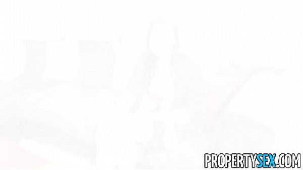 PropertySex - Busty real estate agent works hard for holiday Xmas bonus