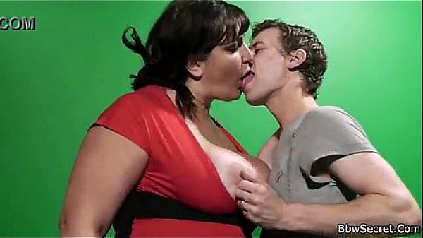 Old woman with big tits fucking with the camera man