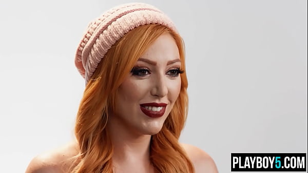 Chubby redhead mature podcast interview and hairy pussy fingering  