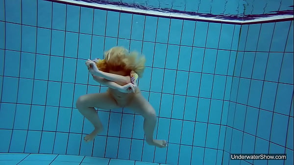 Russian girl Milana found her natural talent in the pool