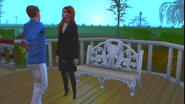 A young crossdresser makes love on his date with his boyfriend 