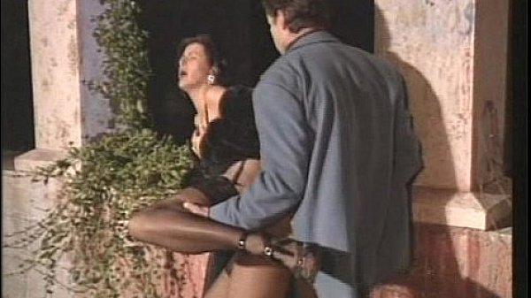 Deborah Wells Having Sex Outside In A Fur Coat  