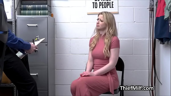 Blonde wife Sunny Lane busted and fucked