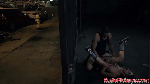 Petite spex teen dominated outdoors