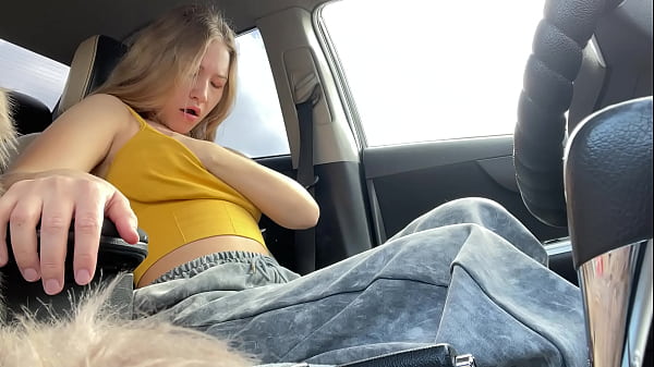 A student brought herself to squirt in a parking lot.