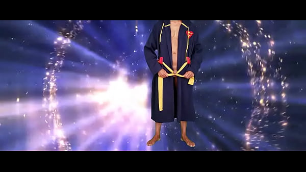 Superman unrobing and teasing  