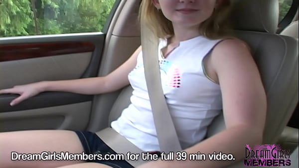 Cute Blonde Gets Naked On A Local Golf Course