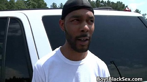 Blacks On Boys - Gay Hardcore Interracial Bareback Sex Video 07