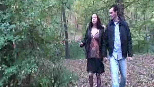 Fucking hot red-head in public