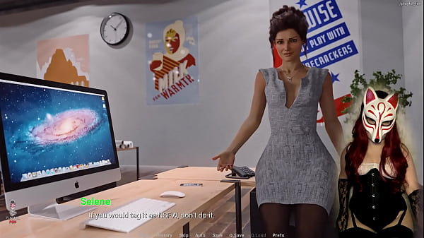 In a Scent (ep 27) - gamer girl playing a porn game (Playful Fox) 