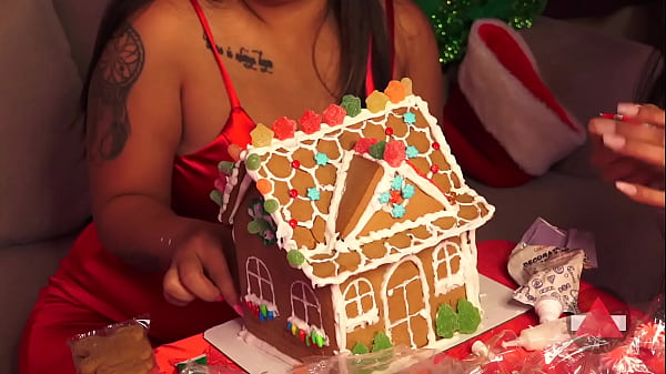 Edible building made of spice Part to  