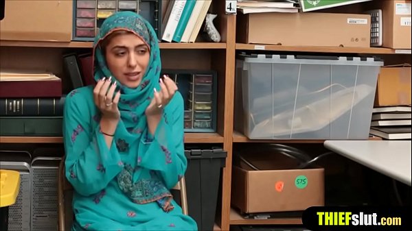 Arab teen thief got caught and punished by a LP officer