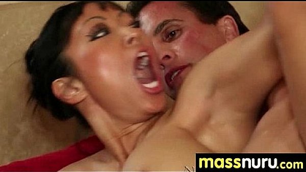 slippery nuru massage for lucky dude 7