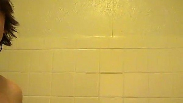 Nude men Trace is a messy boy, he can't even shower without bringing 