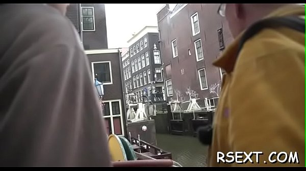 Chick gets licked and bonks