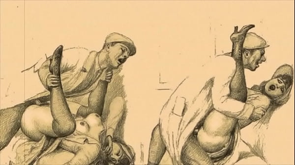 retro erotic illustration  