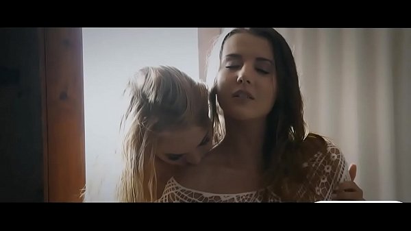 Two pretty girls teasing passionately then enjoyed licking and fingering each others sweet pussyholes in the bedroom  