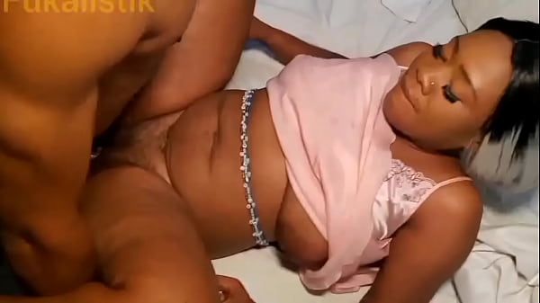 African saggy tits Milf got big dick
