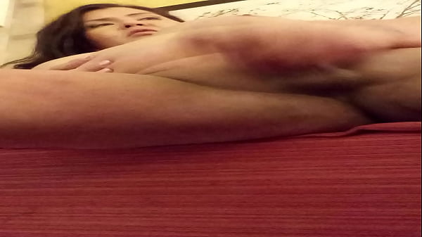 Katie klark plays with her cock