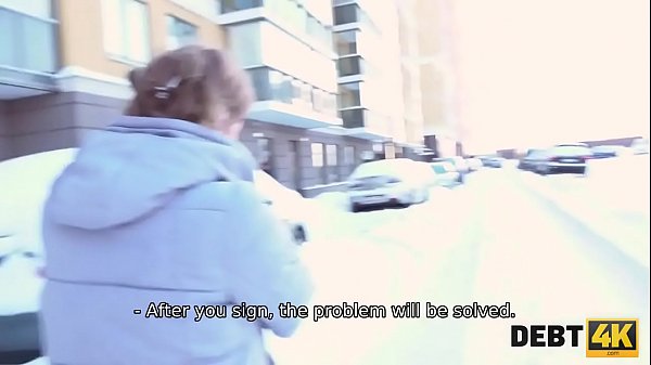 DEBT4K. Calibri Angel  bartender can't gain money but she can use her sexual charms  