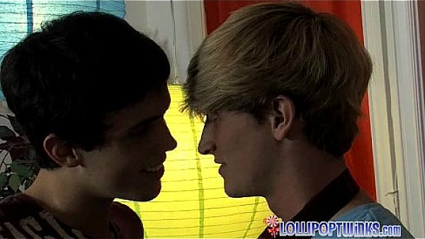 Young gay silent lovemaking session  