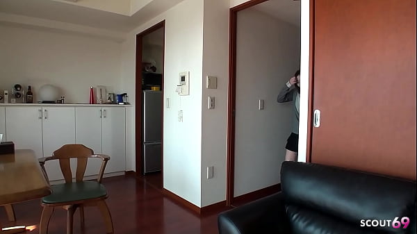 Japanese Teen tricked to Creampie Fuck by Stranger when home alone in uncensored JAV Porn