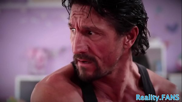 Real stepdaughter screwed in the kitchen